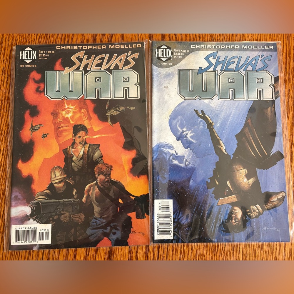 Helix Sheva's War Comic Pair